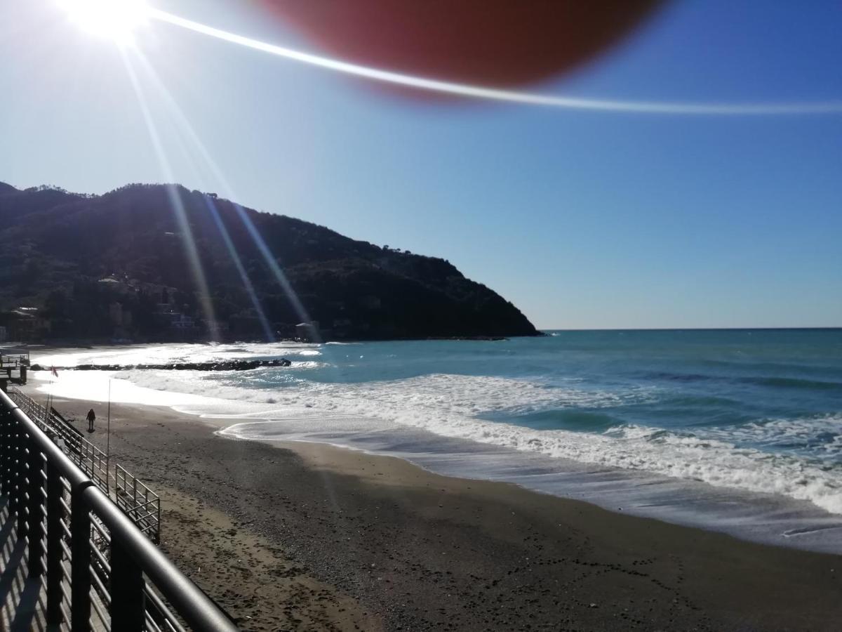 Delizioso Attico Con Ampio Terrazzo E Garage A Due Passi Dal Mare E Dalle Cinqueterre Lt-0485 Levanto Exteriör bild
