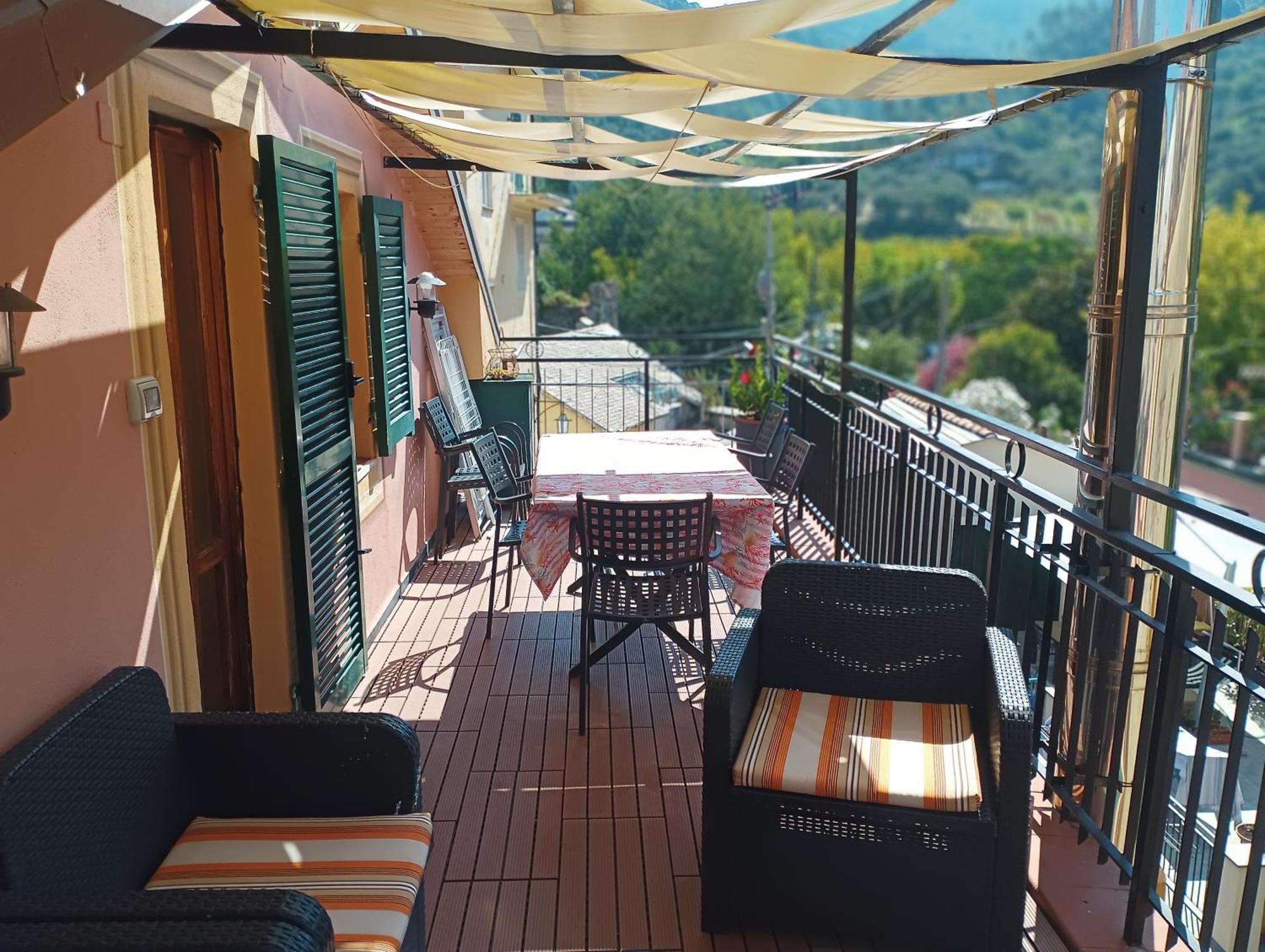 Delizioso Attico Con Ampio Terrazzo E Garage A Due Passi Dal Mare E Dalle Cinqueterre Lt-0485 Levanto Exteriör bild